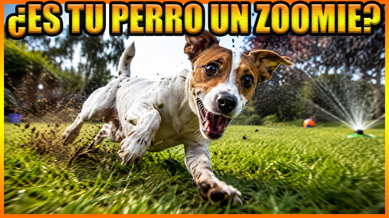 perro zoomie